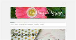 Desktop Screenshot of creatingdailyjoys.com